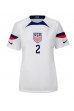 Verenigde Staten Sergino Dest #2 Voetbaltruitje Thuis tenue Dames WK 2022 Korte Mouw